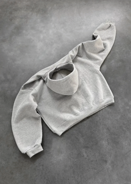 AKIMBO HOODIE – HEATHER GREY (3)
