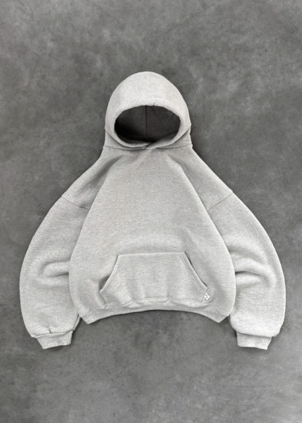 AKIMBO HOODIE – HEATHER GREY (3)